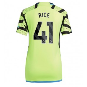 Arsenal Declan Rice #41 Udebanetrøje Dame 2023-24 Kort ærmer